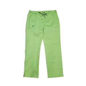 Crocs Women's Neon Green Medical Apparel Scrub Pants Medium